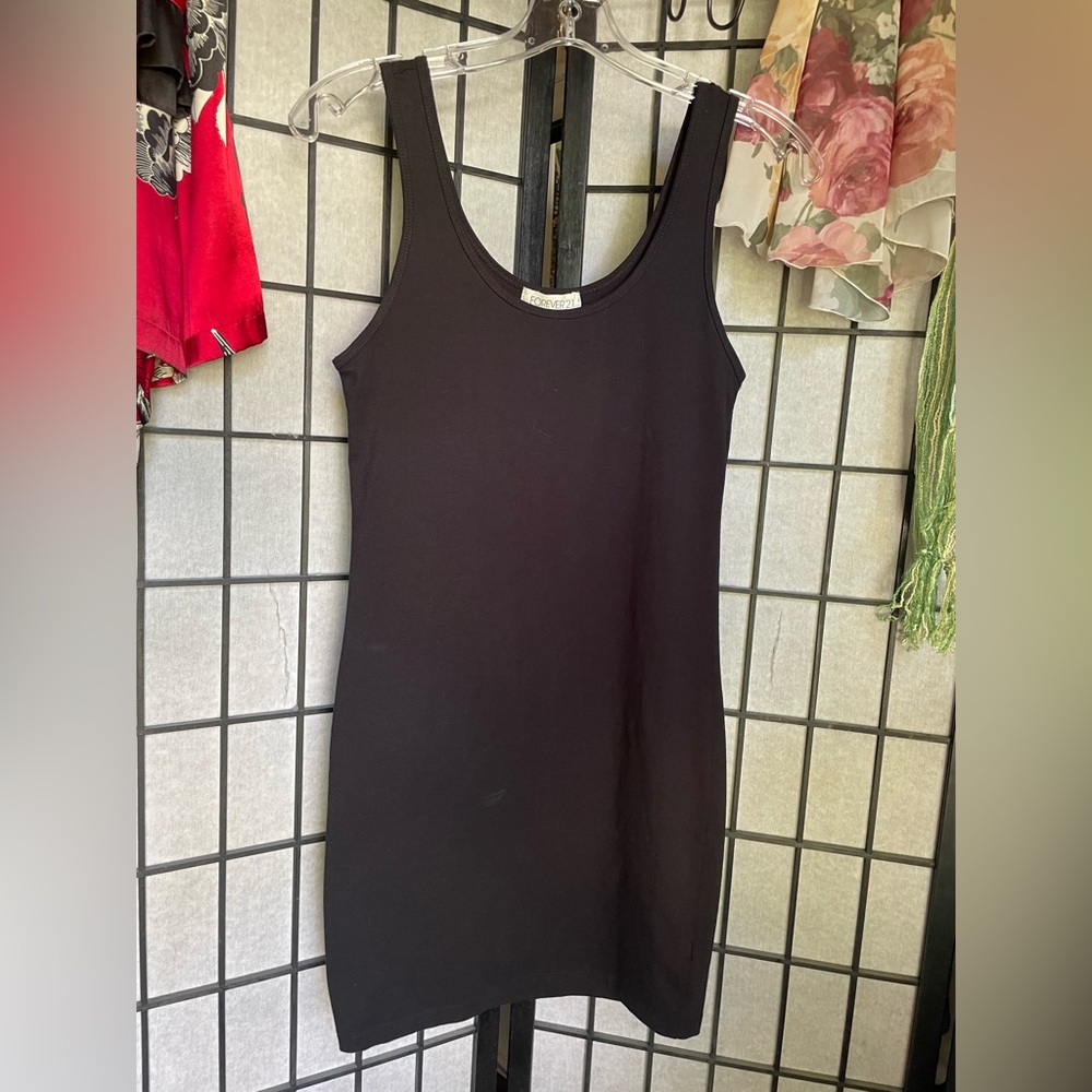 Forever 21 Black Tank Dress